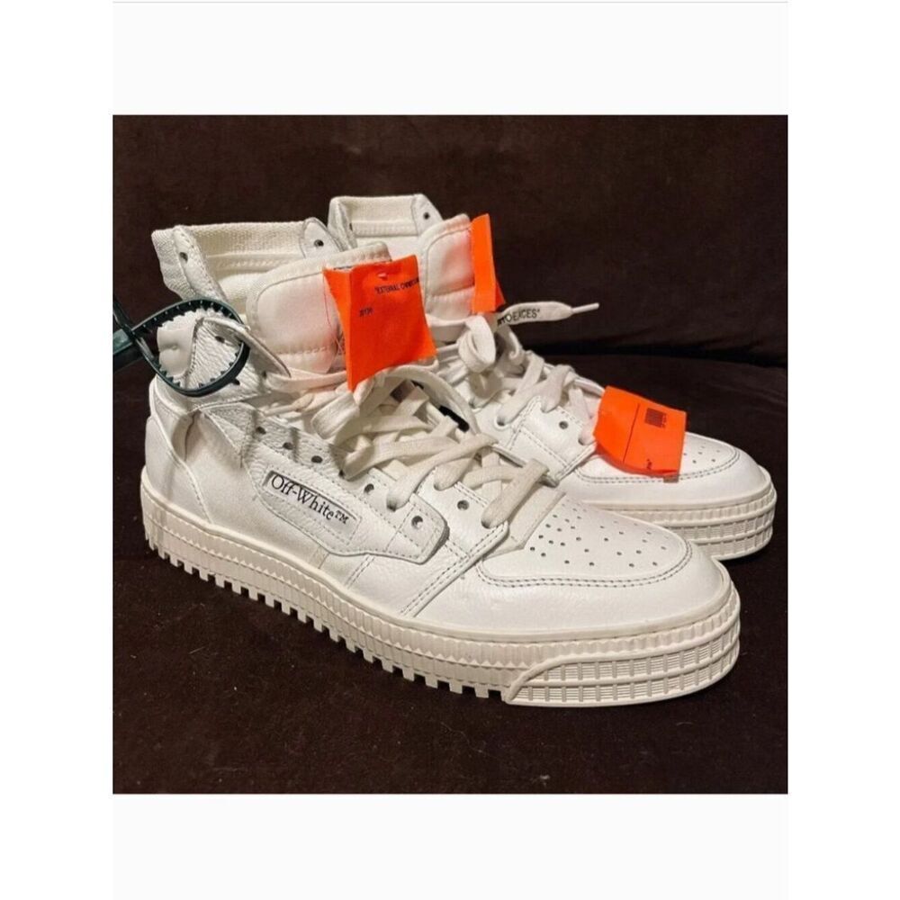 Italian Size 39 EUR Off-White Off-Court 3.0 High White Virgil Abloh Womens 7.5-8